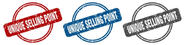 Unik Säljargument Stämpel Unikt Säljargument Unik Märkning Med Försäljningsargument — Stock vektor