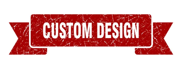 Benutzerdefinierte Design Bandschild Custom Design Vintage Retro Band — Stockvektor