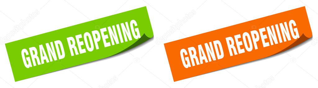 Grand Reopening Sign Free Vector Eps Cdr Ai Svg Vector Illustration Graphic Art