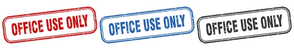 Ofis Sadece Kare Izole Tabela Setini Kullanır Ofis Kullanımı Sadece — Stok Vektör