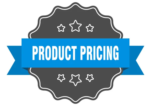 Product Pricing Label Product Pricing Isolated Seal Retro Sticker Sign — Stock Vector