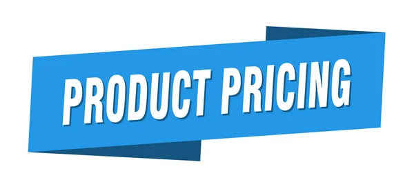 Modelo Banner Preço Produto Etiqueta Fita Adesiva Sinal —  Vetores de Stock