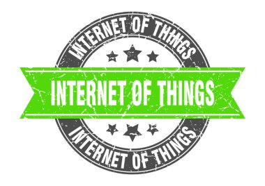 Kurdeleli yuvarlak pulların interneti. İmzala. etiket