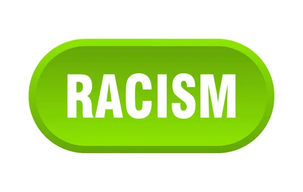 Rasismus Zaoblené Znamení Izolované Bílém Pozadí — Stockový vektor