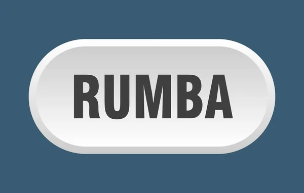 Rumba Button Rounded Sign Isolated White Background — Stock Vector
