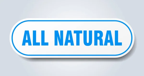 Всі Природні Знаки Округлі Ізольовані Наклейки Біла Кнопка — стоковий вектор