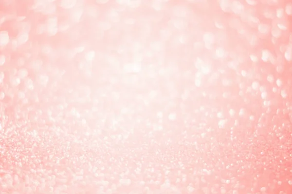 Pastellrosa Suddig Glitter Bokeh Ljus Festlig Bakgrund — Stockfoto