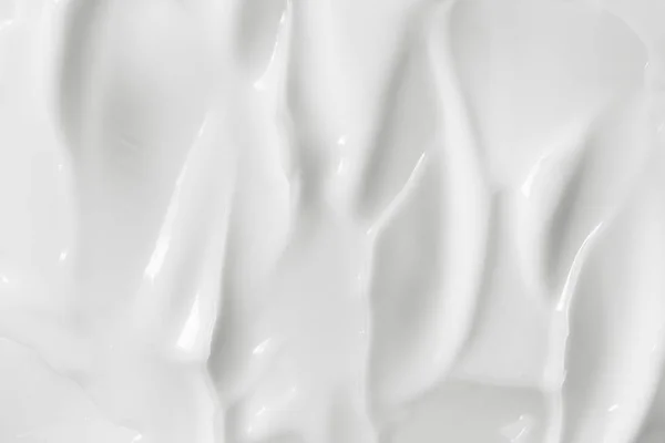 White cosmetic cream texture. Lotion, skin care background.