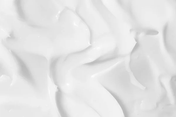 White cosmetic cream texture. Lotion, skin care background.