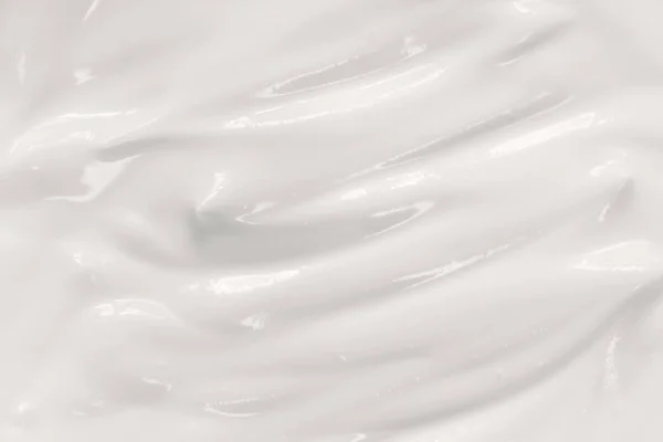 Gräddfil Konsistens Yoghurt Mejeriprodukt Bakgrund — Stockfoto