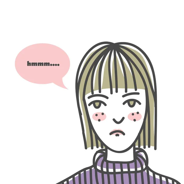 Ugly Female Face Stock Vectors Royalty Free Ugly Female Face