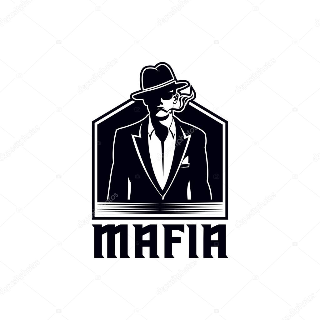 Mafia vector illustration for your company or brand