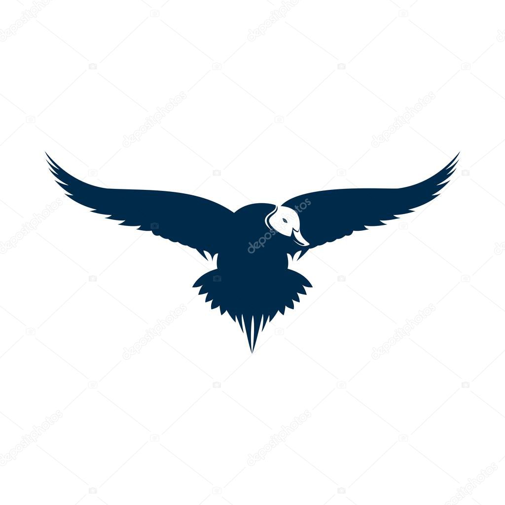 Duck pintail logo vector for your company or brand