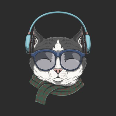 Cat şirketiniz veya markanız için kulaklık takıyor.