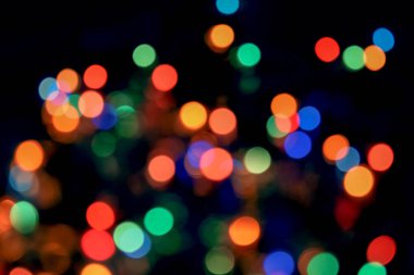 Bokeh ışık arka plan. Varicoloureds yamalar ışık arka planı için