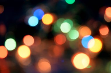 Bokeh ışık arka plan. 