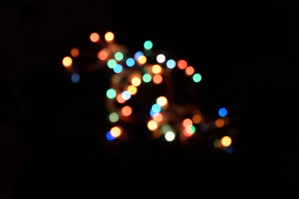 Bokeh light abstract background.