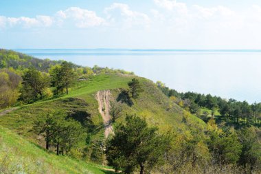 Ukrayna'da dağ Piviha güzel manzara