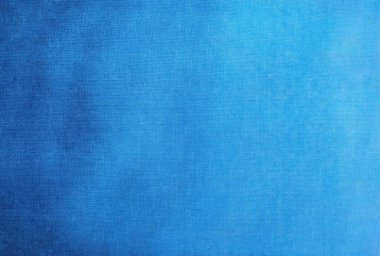 Boyalı kumaşın arka planı. Güzel soyut bir arka plan. Gökyüzü, deniz, mavi arkaplan