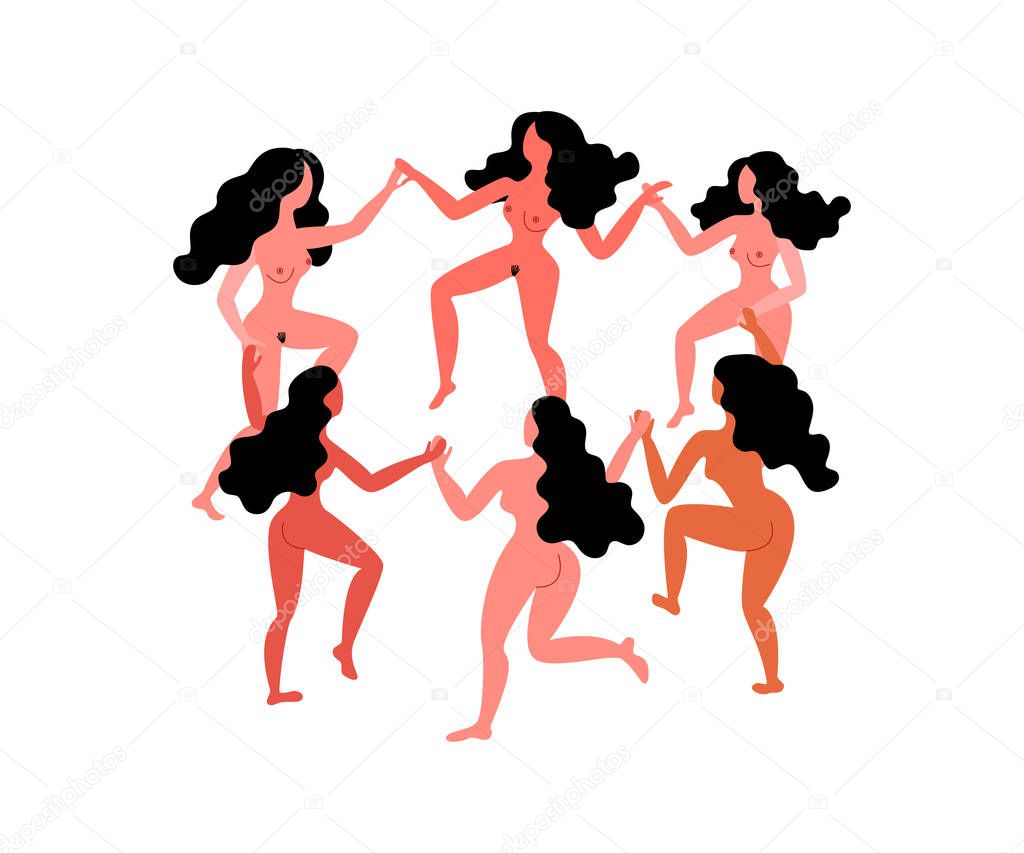 Голые Женщины Танцуют Фото
