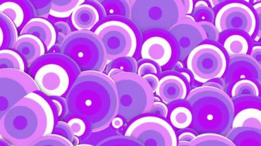 soyut renkli rasgele küreler