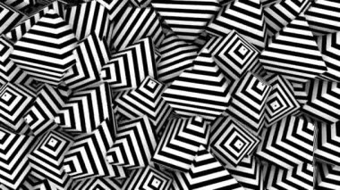 arka plan ile siyah beyaz şekiller piramit