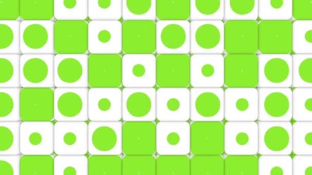 绿色抽象背景正方形 — 图库视频影像