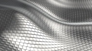 parlak gümüş küpleri arka plan