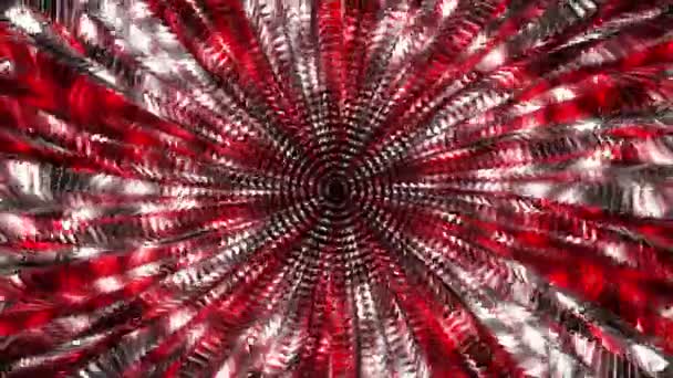 Vortex Rouge Contexte Abstrait — Video