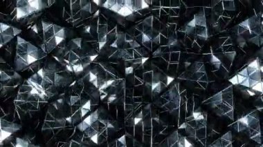 Gümüş platonik arka plan