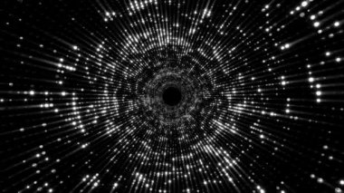 parlak küreler tüneller arka plan