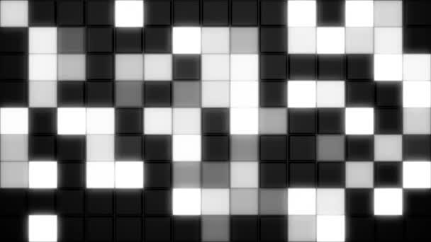 Cubes Lumineux Fond Abstrait — Video