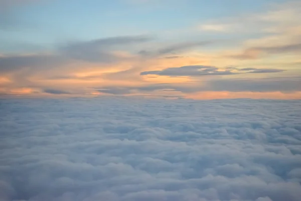 Beautiful Clouds Landscape Seen — Stock Photo, Image