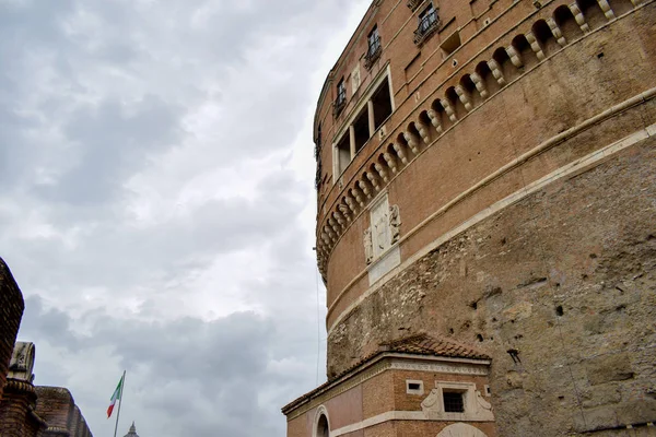 Visão Externa Castelo Sant Angelo Itália — Fotografia de Stock