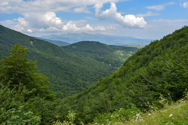 Gran Sasso Mountains Chain Prati Tivo Teramo Province Abruzzo Region — Stock Photo, Image