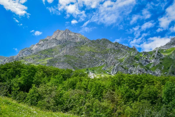 Gran Sasso Mountains Chain Prati Tivo Teramo Province Abruzzo Region Royalty Free Stock Images