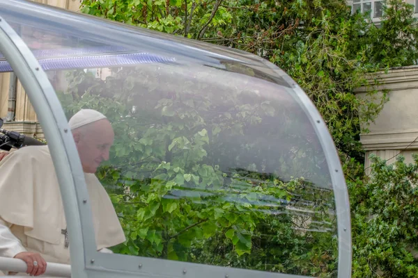 Iasi Rumania Mayo 2019 Papa Francisco — Foto de Stock