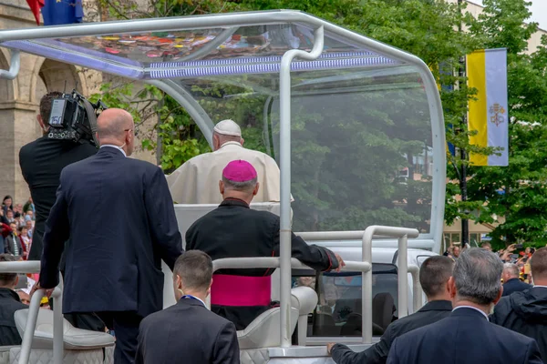 Iasi Rumania Mayo 2019 Papa Francisco —  Fotos de Stock