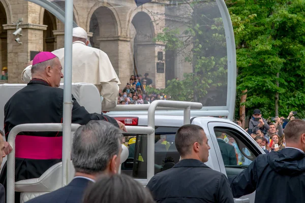 Iasi Rumania Mayo 2019 Papa Francisco —  Fotos de Stock