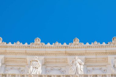 Altare della Patria cephesi, Piazza Venezia, Roma İtalya