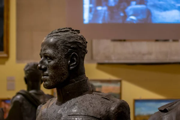 Altare Della Patria Müzesi Nden Bronz Büstü Roma Talya — Stok fotoğraf