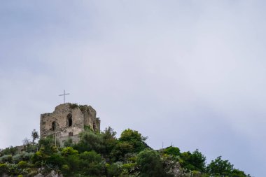 Torre dello Ziro, Salerno ili, Campania bölgesi, Amalfi Sahili, Costiera Amalfitana, İtalya