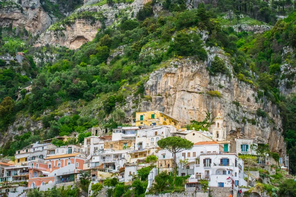 Bella Vista Dal Cliffside Village Positano Provincia Salerno Regione Campania — Foto Stock