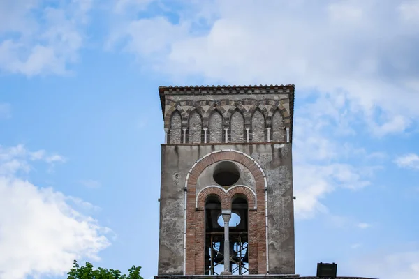 Ravello Katedrális Helyezett Piazza Duomo Közel Villa Rufolo Történelmi Központjában — Stock Fotó