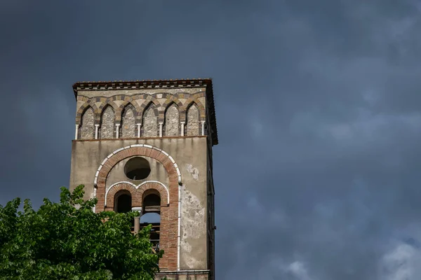 Catedral Ravello Localizada Piazza Duomo Perto Villa Rufolo Centro Histórico — Fotografia de Stock
