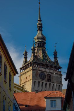 Sighisoara, Ortaçağ Kalesi, Transilvanya, Romanya