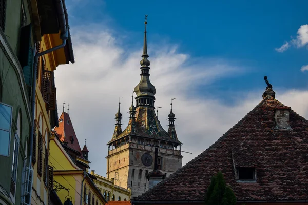 Sighisoara Medieval Citadel Transylvania Romania Stock Photo