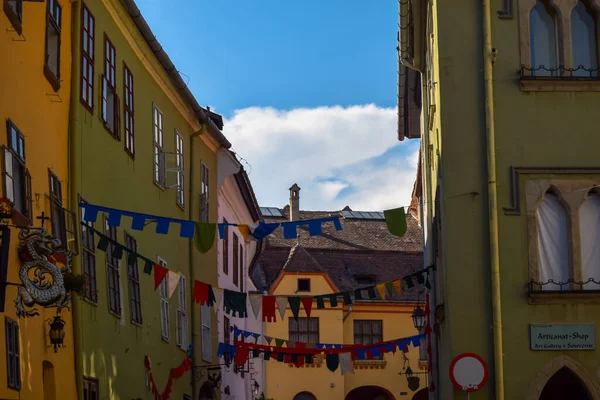 Sighisoara Medieval Citadel Transylvania Romania Royalty Free Stock Images