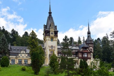 Güzel Peles Kalesi, Sinaia, Prahova, Romanya