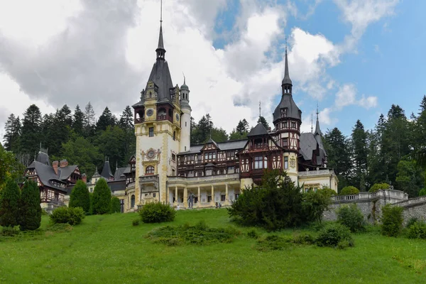 Belo Castelo Peles Sinaia Prahova Roménia — Fotografia de Stock